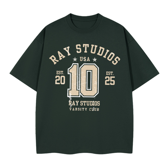 Ray studios Varsity club tees