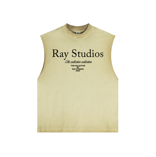 Ray Studios washed tank top