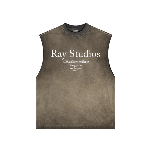 Ray Studios washed tank top